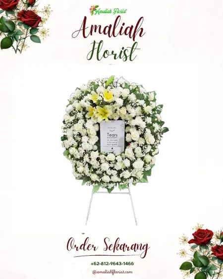 Krans Bunga Duka Jerambah Gantung